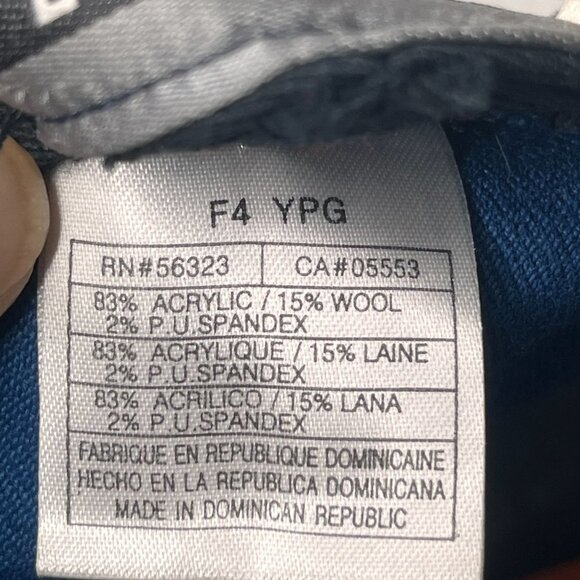 Washington Wizards‎ Hat Cap Fitted Mens L Blue Orange NBA Basketball Adjustable - Picture 10 of 10